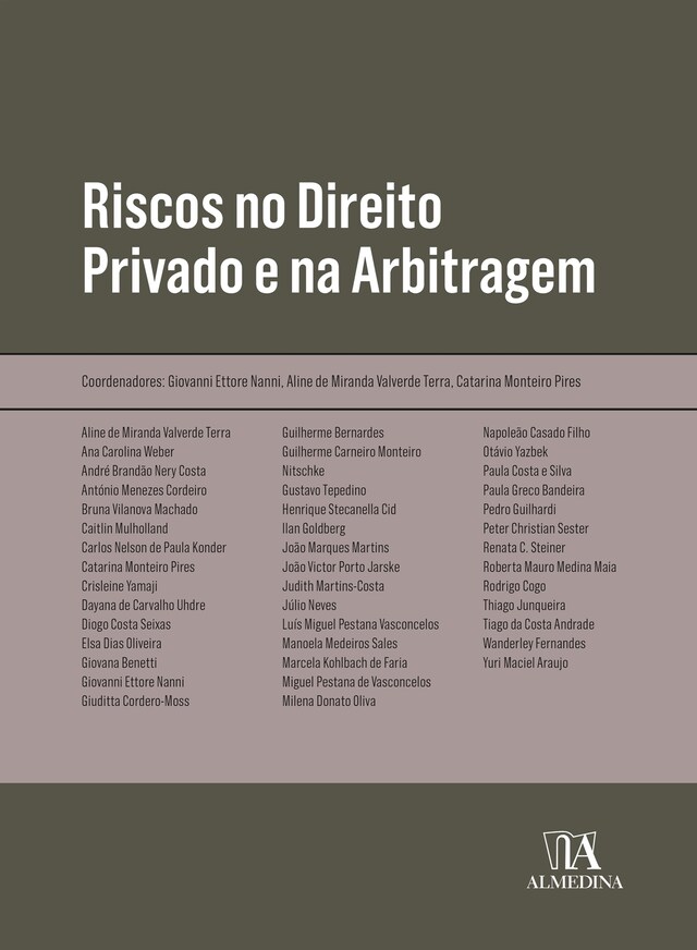 Bokomslag för Riscos no Direito Privado e na Arbitragem