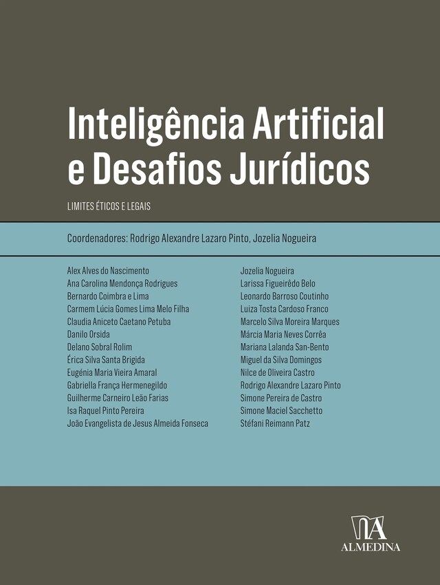 Couverture de livre pour Inteligência Artificial e Desafios Jurídicos