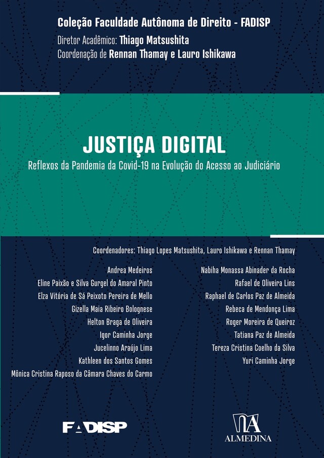 Portada de libro para Justiça Digital