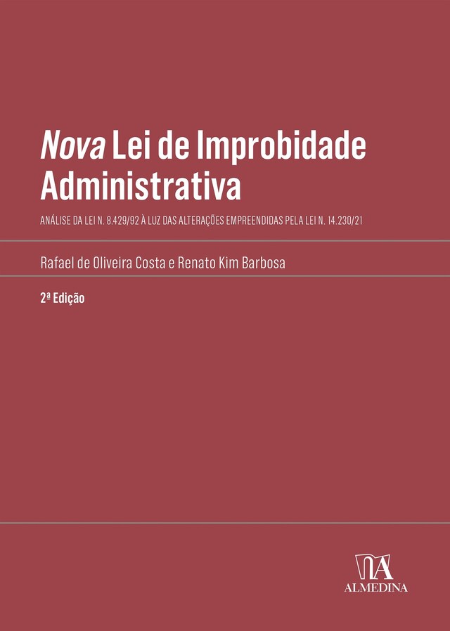 Book cover for Nova Lei de Improbidade Administrativa