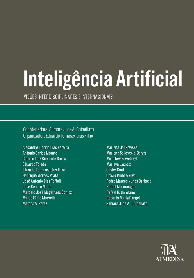 Book cover for Inteligência Artificial