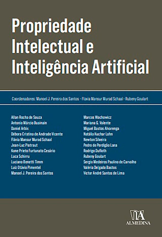 Portada de libro para Propriedade Intelectual e Inteligência Artificial