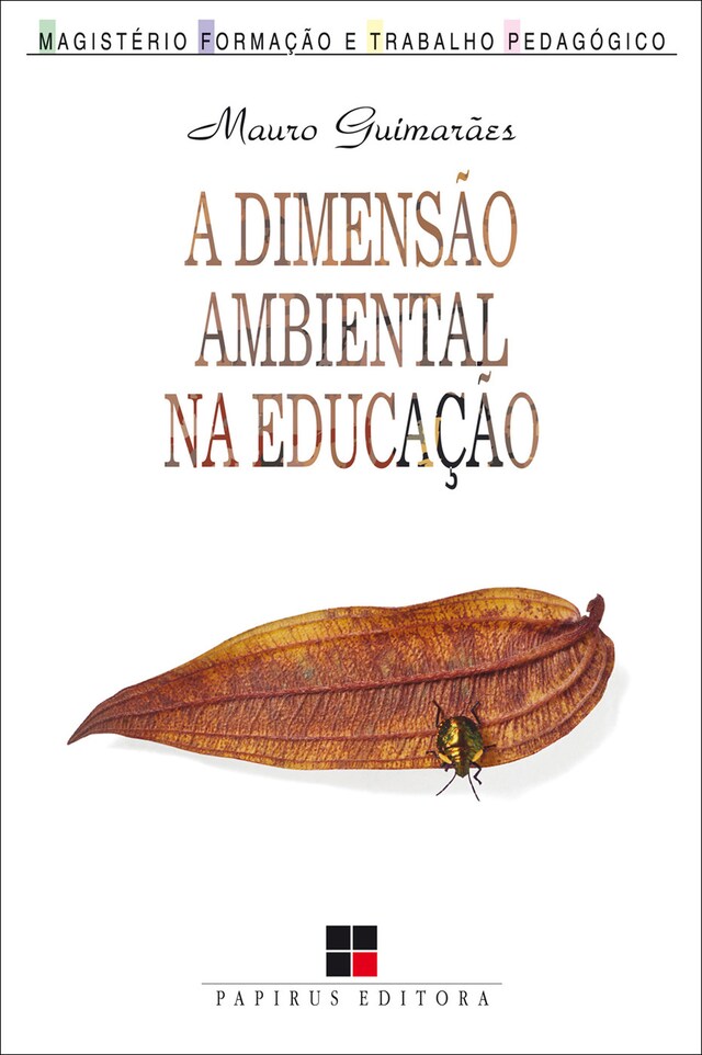 Boekomslag van Dimensão ambiental na educação (A)