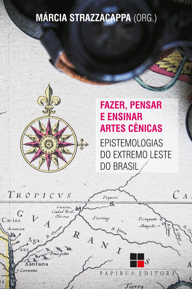 Copertina del libro per Fazer, pensar e ensinar artes cênicas