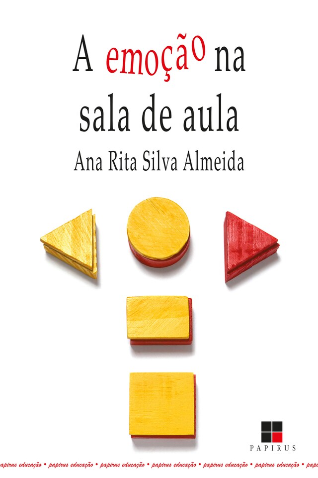 Buchcover für A emoção na sala de aula