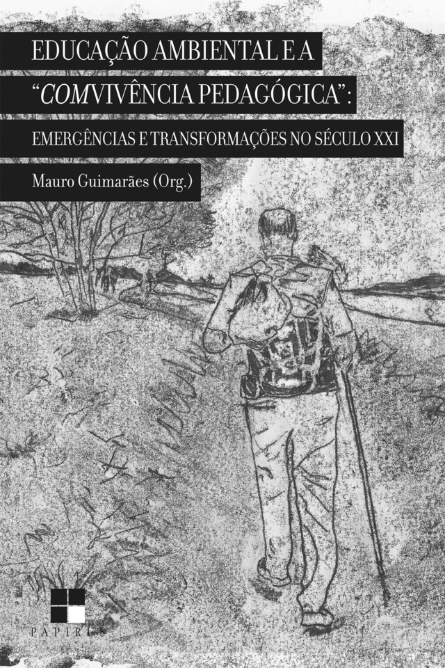 Kirjankansi teokselle Educação ambiental e a "comvivência pedagógica":