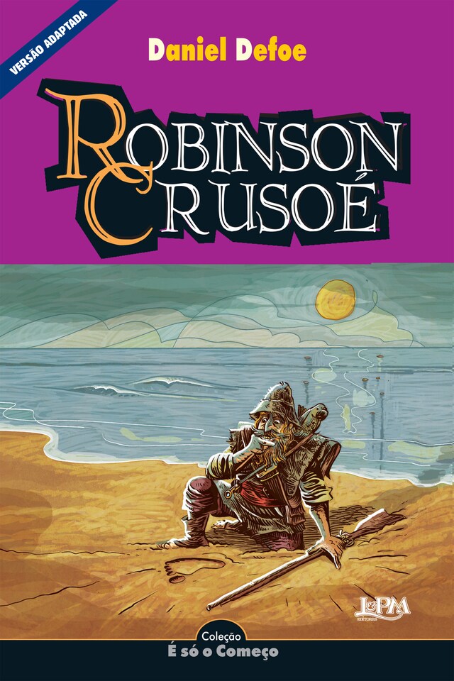 Boekomslag van Robinson Crusoé