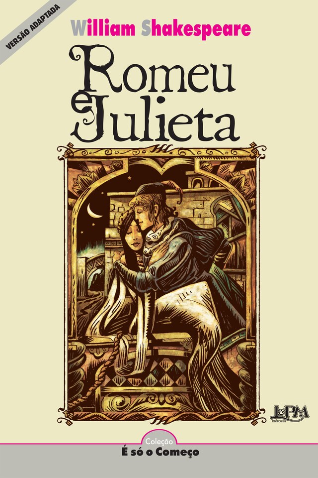 Portada de libro para Romeu e Julieta