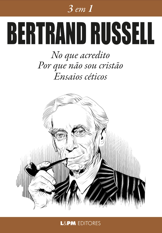 Kirjankansi teokselle Bertrand Russell: 3 em 1