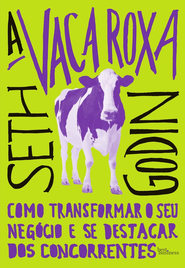 Portada de libro para A vaca roxa