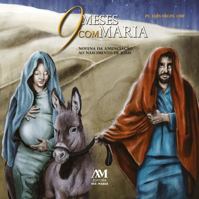 Portada de libro para 9 meses com Maria