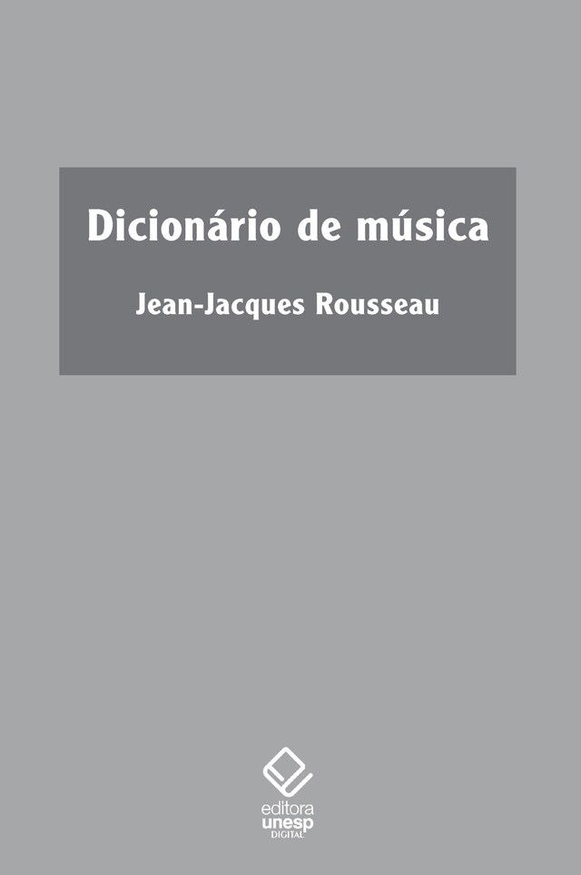 Kirjankansi teokselle Dicionário de música