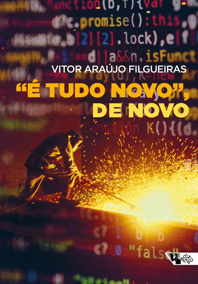 Copertina del libro per "É tudo novo", de novo