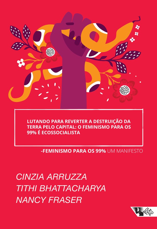 Boekomslag van Lutando para reverter a destruição da Terra pelo capital: o feminismo para os 99% é ecossocialista