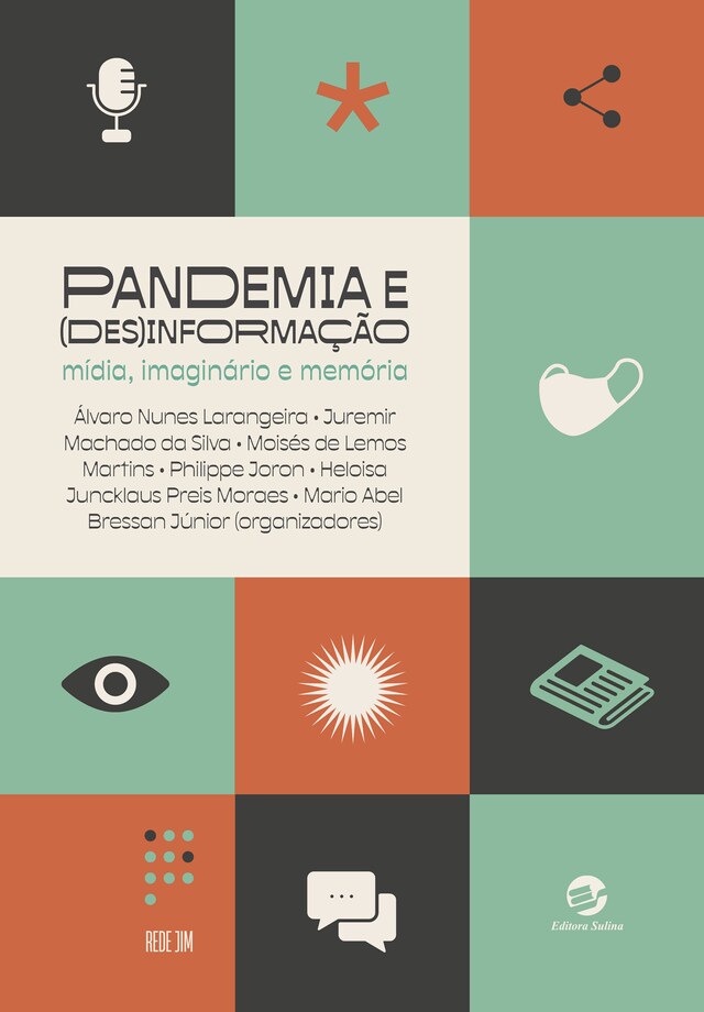 Copertina del libro per Pandemia e (Des)informação