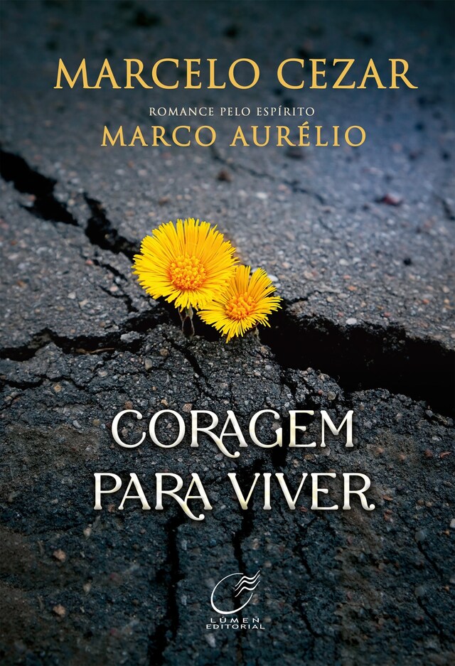 Portada de libro para Coragem para Viver