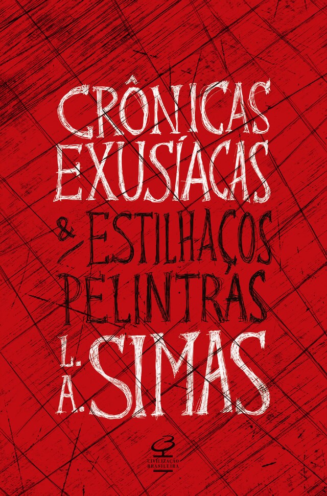 Book cover for Crônicas exusíacas e estilhaços pelintras