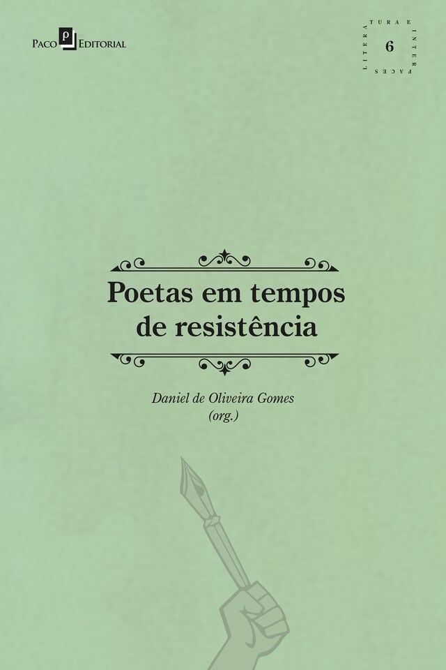 Kirjankansi teokselle Poetas em tempos de resistência