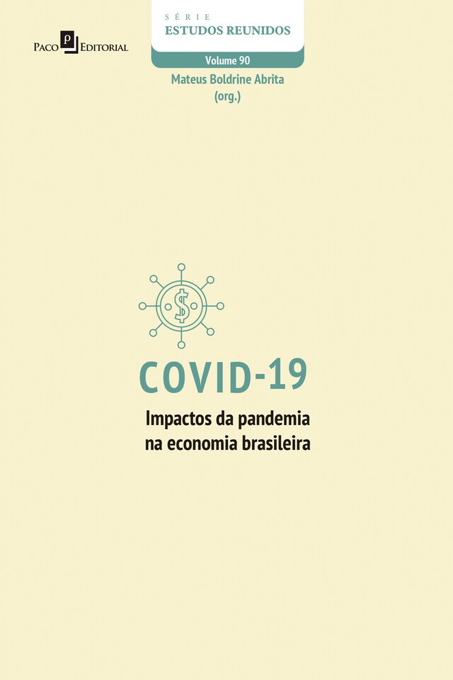 Kirjankansi teokselle Covid-19 – impactos da pandemia na economia brasileira