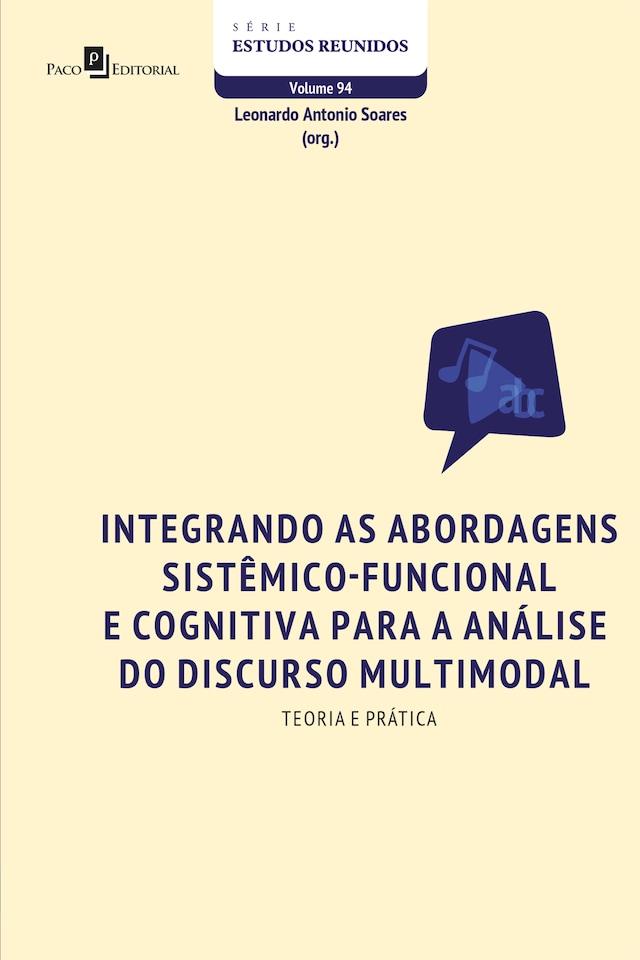 Kirjankansi teokselle Integrando as abordagens sistêmico-funcional e cognitiva para a análise do discurso multimodal