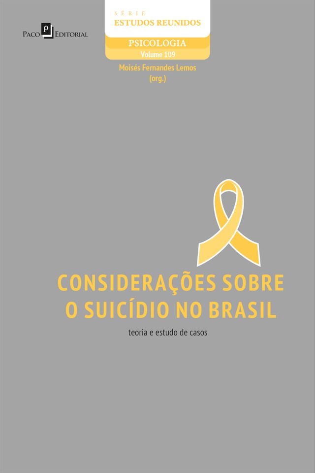 Kirjankansi teokselle Considerações sobre o suicídio no Brasil