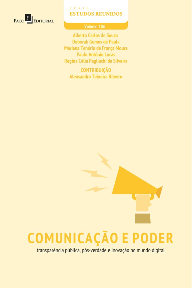 Portada de libro para Comunicação e poder