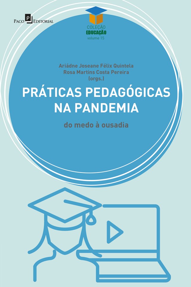 Portada de libro para Práticas Pedagógicas na pandemia