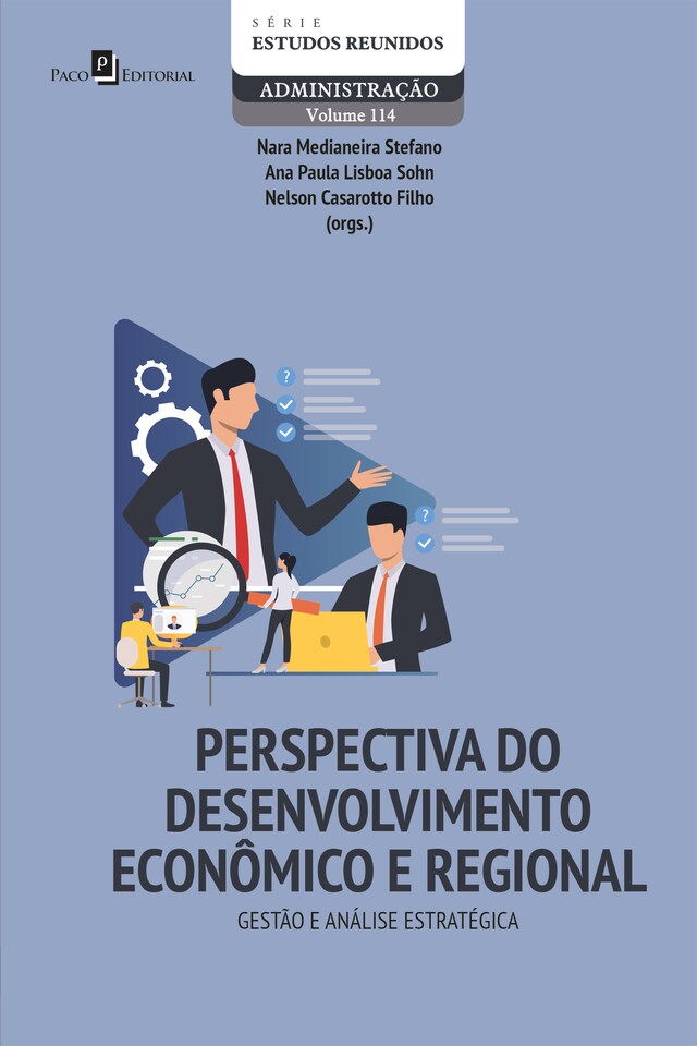 Book cover for Perspectiva do desenvolvimento econômico e regional: gestão e análise estratégica