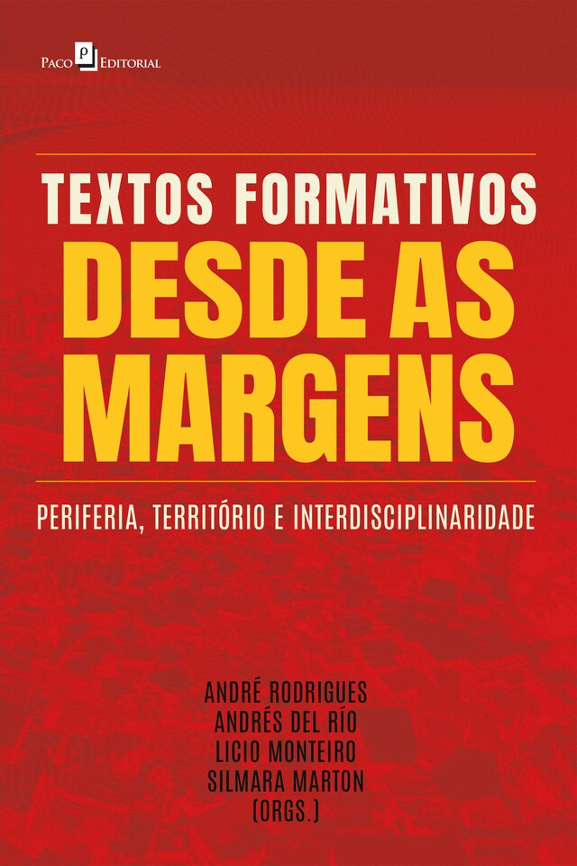 Boekomslag van Textos formativos desde as margens