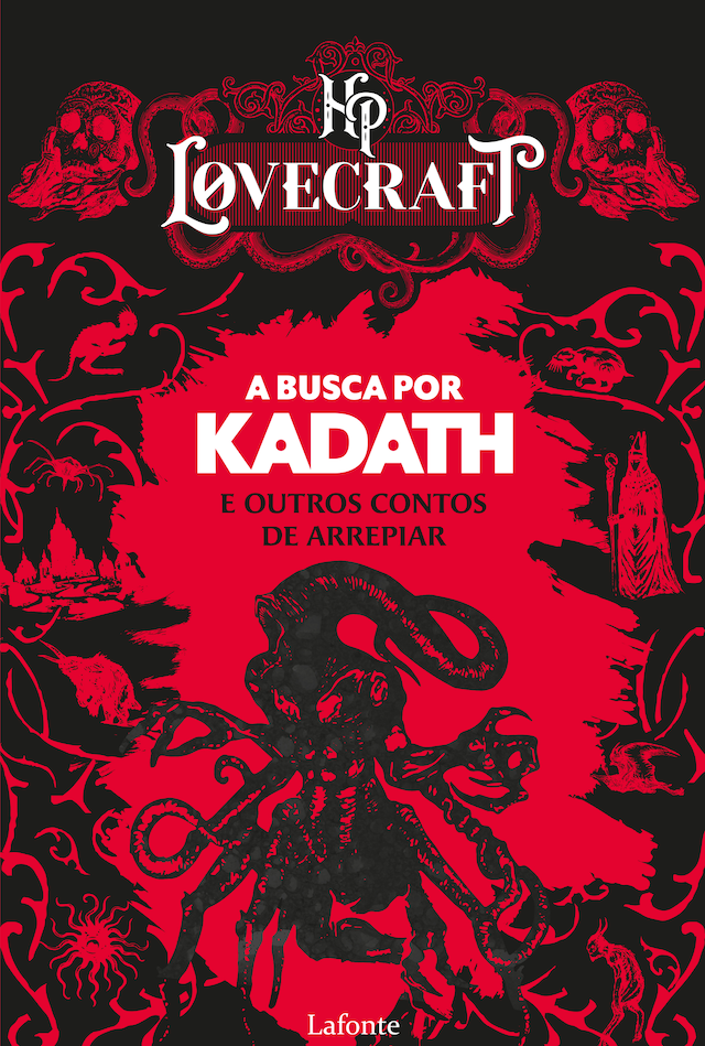Book cover for A busca por Kadath e outros contos de arrepiar