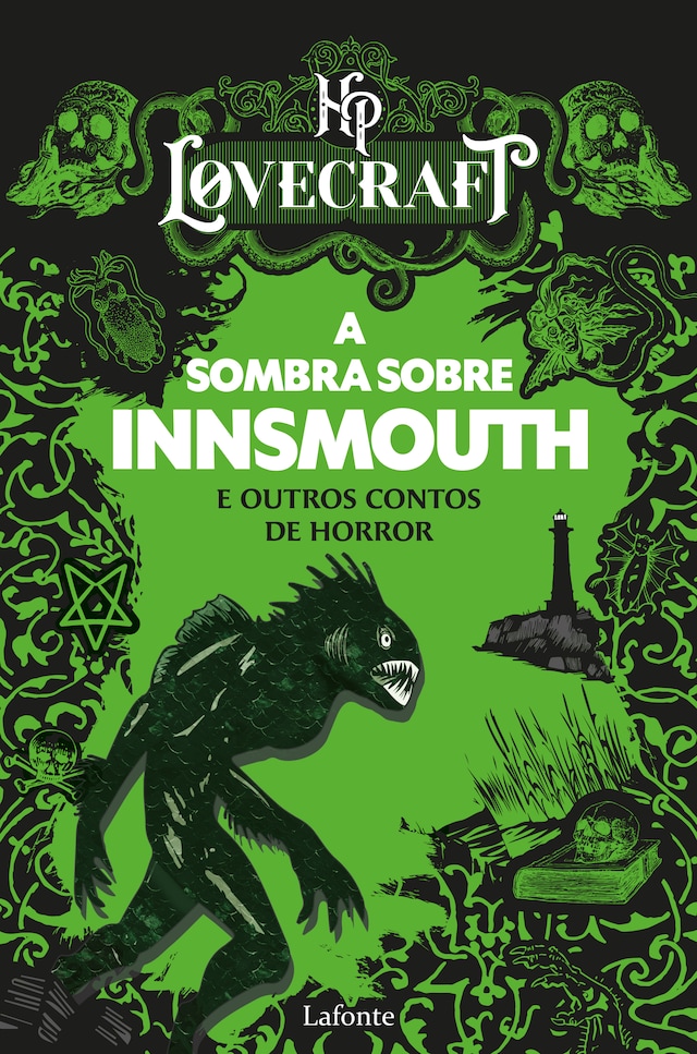 Book cover for A Sombra sobre Innsmouth e outros contos de horror