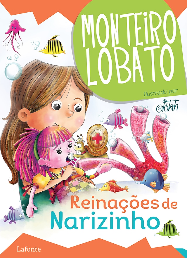 Book cover for Reinações de Narizinho