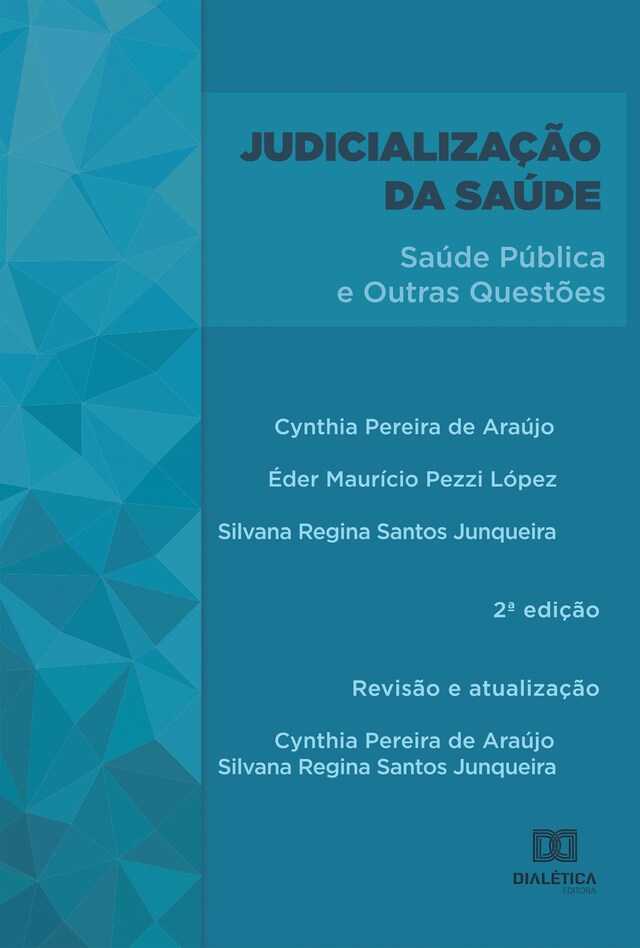 Kirjankansi teokselle Judicialização da Saúde