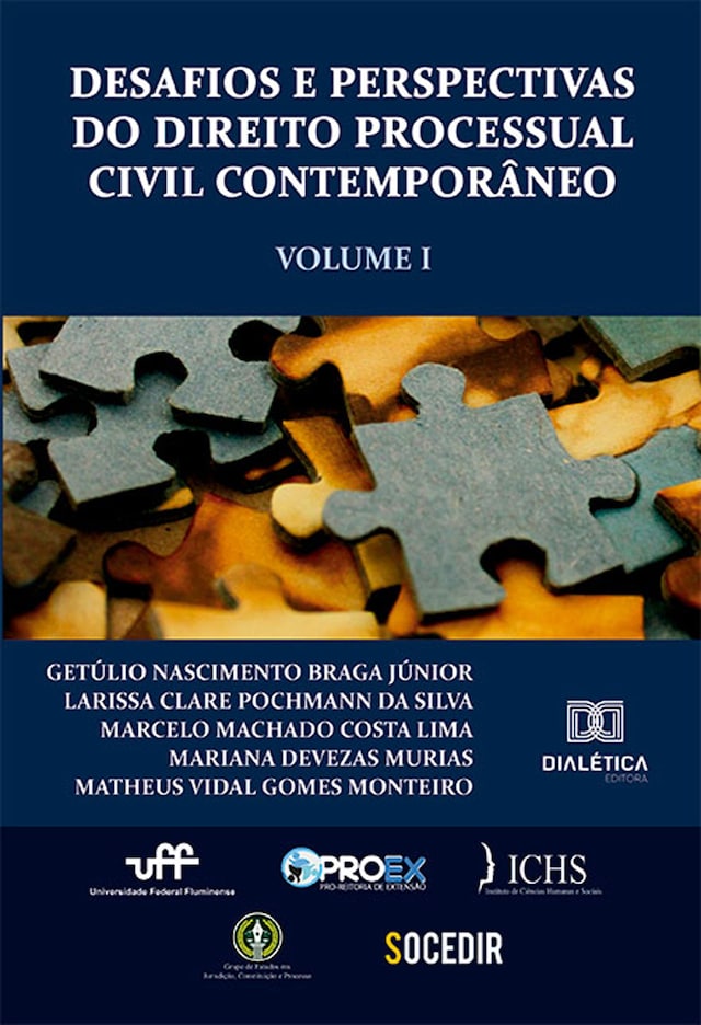 Kirjankansi teokselle Desafios e Perspectivas do Direito Processual Civil Contemporâneo - Volume 1