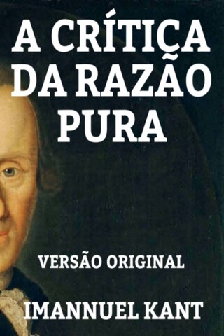 A CRÍTICA DA RAZÃO PURA bookCoverFor