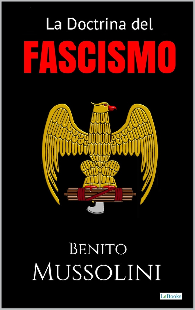 Portada de libro para LA DOCTRINA DEL FASCISMO