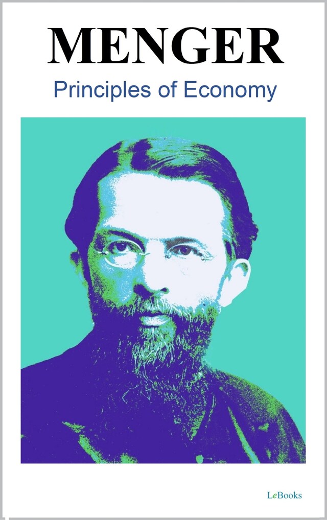 Book cover for Principles of Economics  - Carl Menger