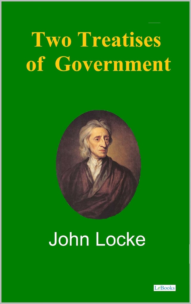 Book cover for Two Treatises of Government - Locke