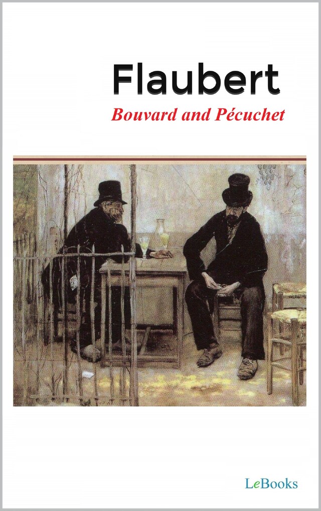 Buchcover für Bouvard and Pécuchet - Flaubert