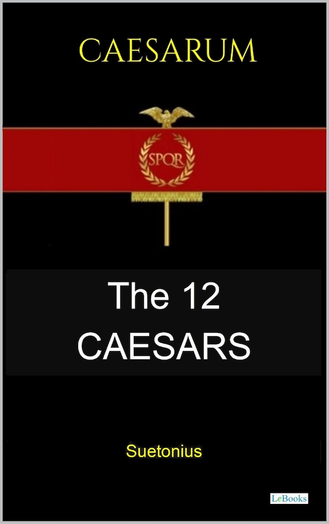 Book cover for THE TWELVE CAESARS - Suetonius