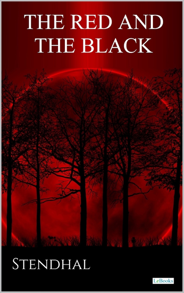 Book cover for THE RED AND THE BLACK