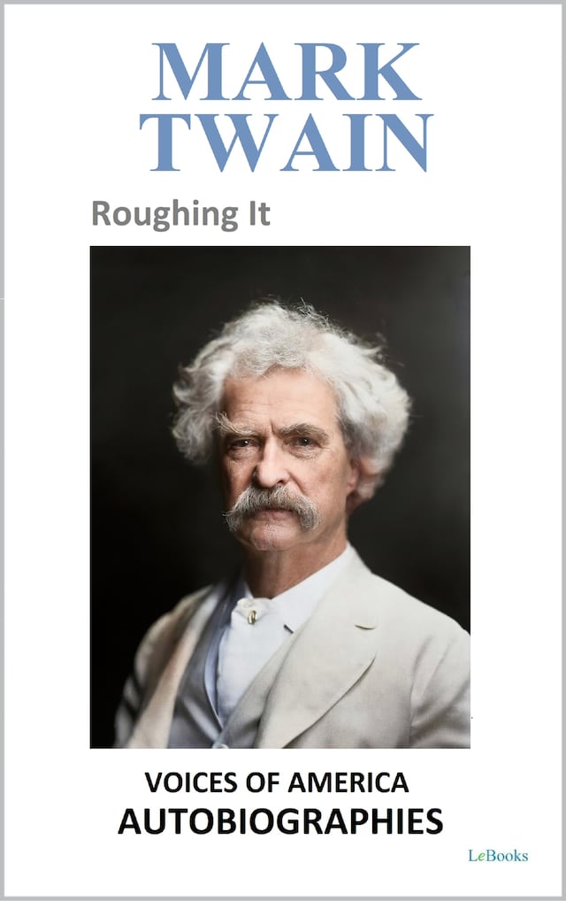 Book cover for Mark Twain - Roughing It