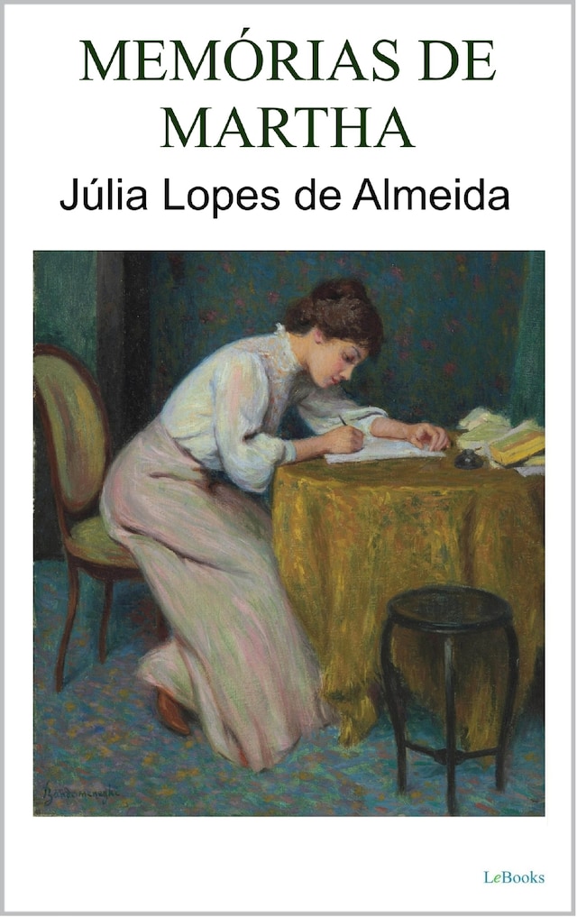 Book cover for Memórias de Martha - Júlia Lopes de Almeida