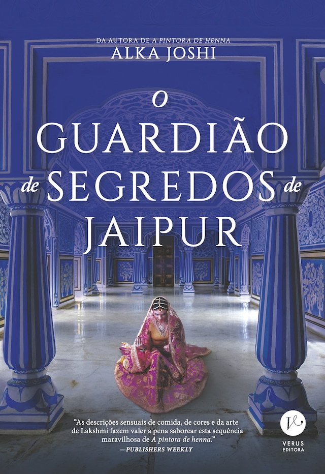 Book cover for O guardião de segredos de Jaipur