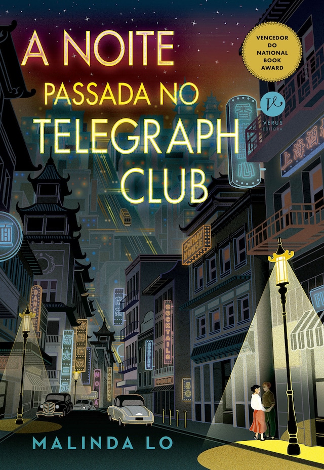 Okładka książki dla A noite passada no Telegraph Club