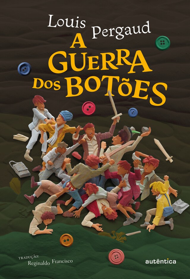 Okładka książki dla A guerra dos botões