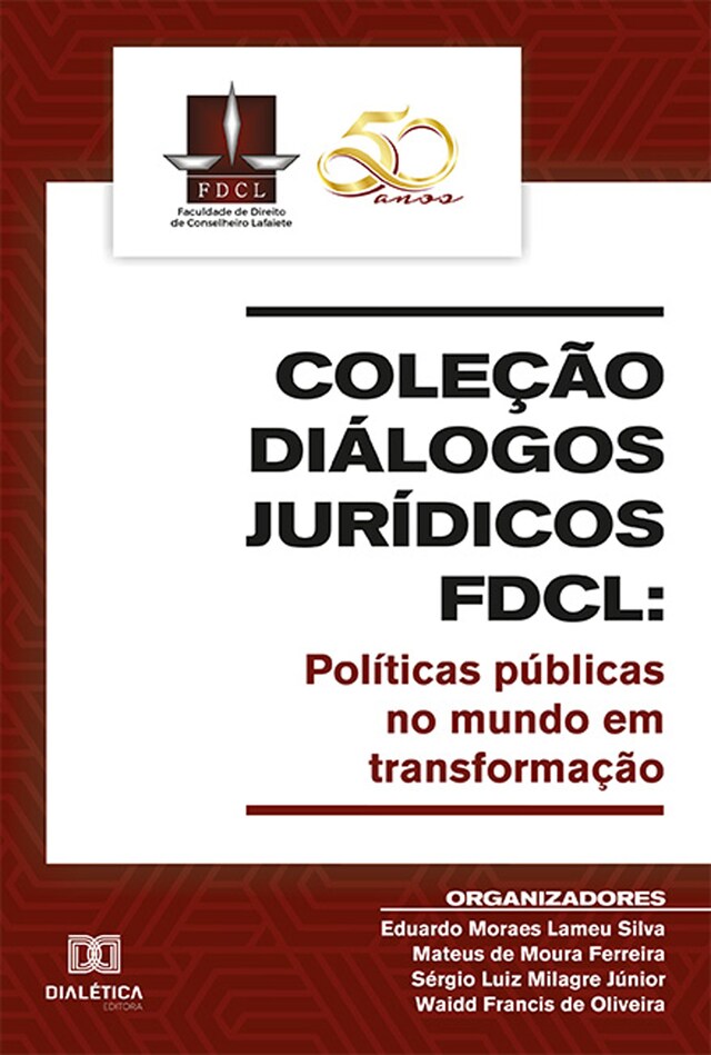 Portada de libro para Coleção Diálogos Jurídicos FDCL