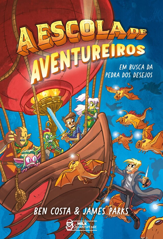 Boekomslag van A escola de aventureiros