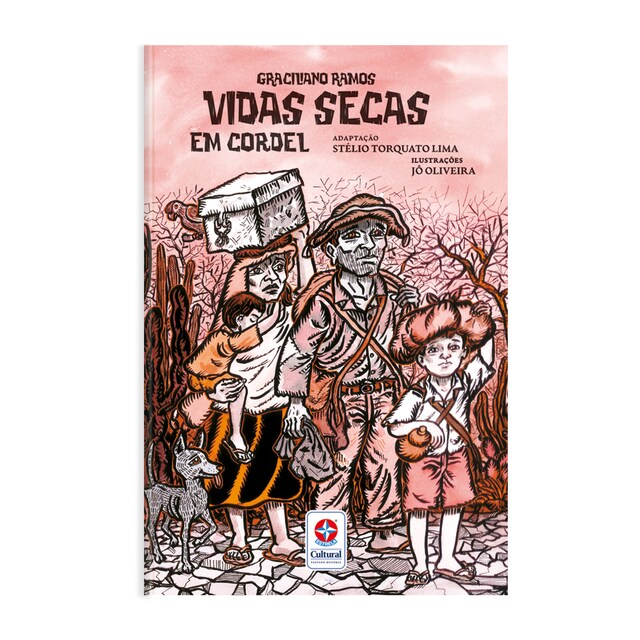 Portada de libro para Vidas Secas em Cordel