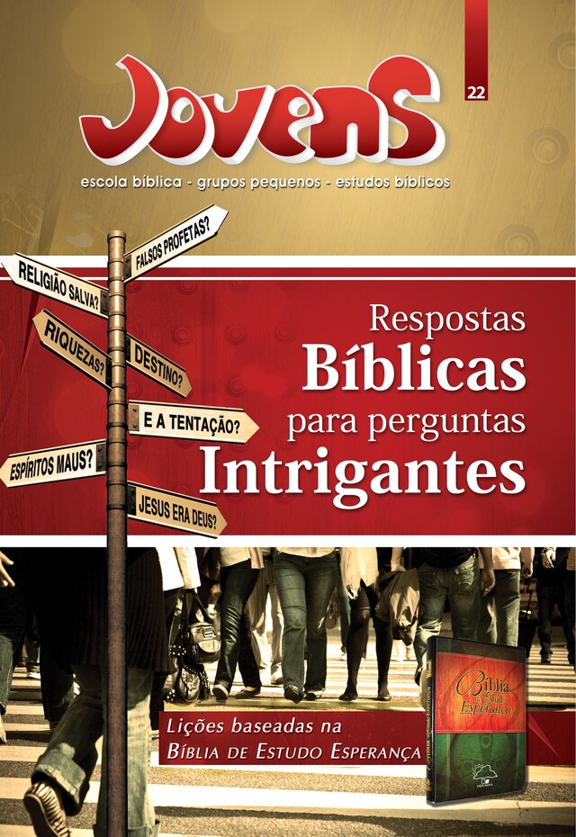 Book cover for Jovens 22 - Resposta Bíblicas para Perguntas Intrigantes - ALUNO